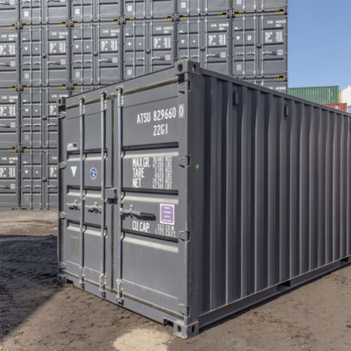 20-Fuß Seecontainer aus CORTEN-Stahl