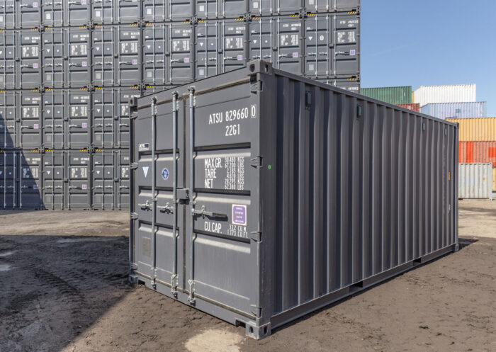 20-Fuß Seecontainer aus CORTEN-Stahl