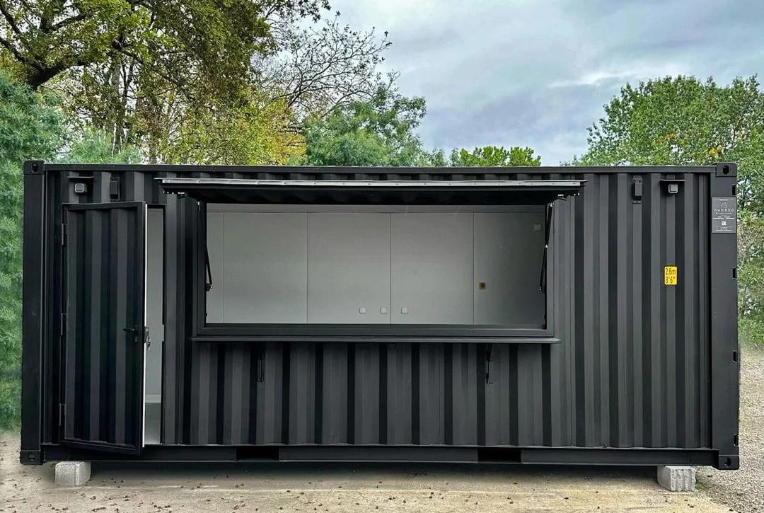 Barcontainer 6 Meter – Professionelle mobile Gastronomielösung
