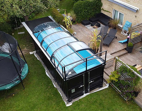 Premium-Containerpool 6,2 × 2,5 m
