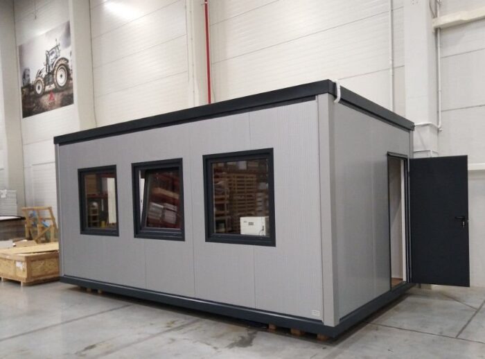 18 m² Bürocontainer – isoliert und komplett ausgestattet – Bild 2