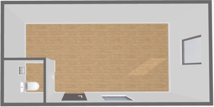 18 m² Bürocontainer mit Sanitärbereich – optimaler Komfort und hervorragende Isolierung – Bild 6