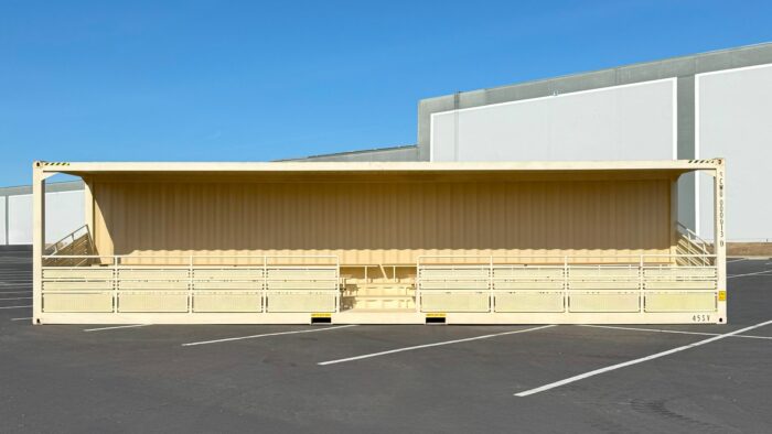 Neuer 40-Fuß High Cube Container mit Tribüne – 74 Sitzplätze – Bild 4