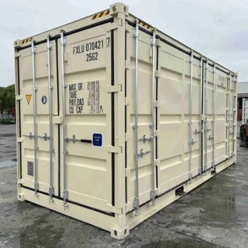 20-Fuß High Cube Versandcontainer mit seitlicher Öffnung