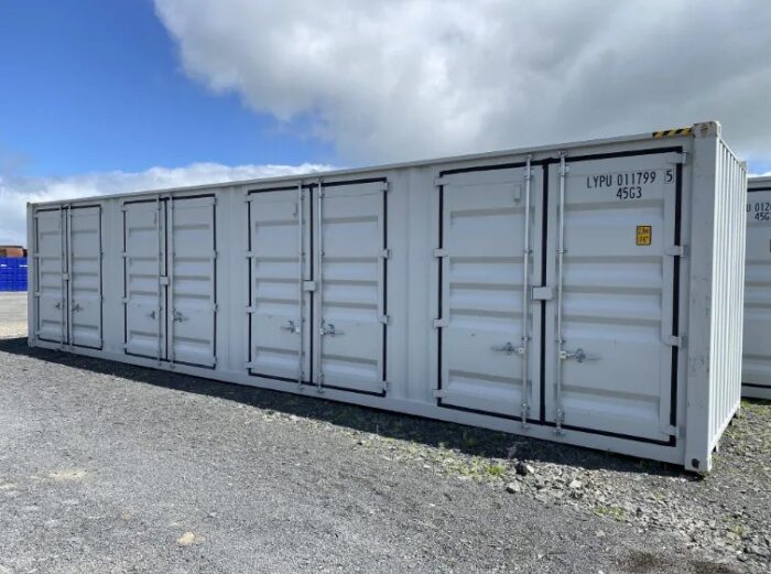 40-Fuß Versandcontainer mit Seitentür