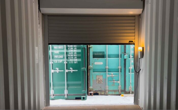 20-Fuß High Cube Container mit Rolltoren – Bild 2