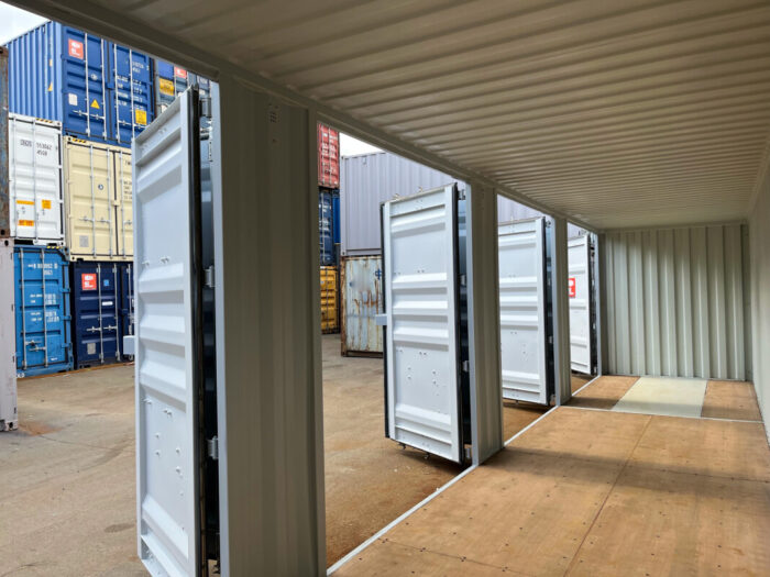 40-Fuß High Cube Seecontainer mit 4 Seitentüren – Gebraucht – Bild 12