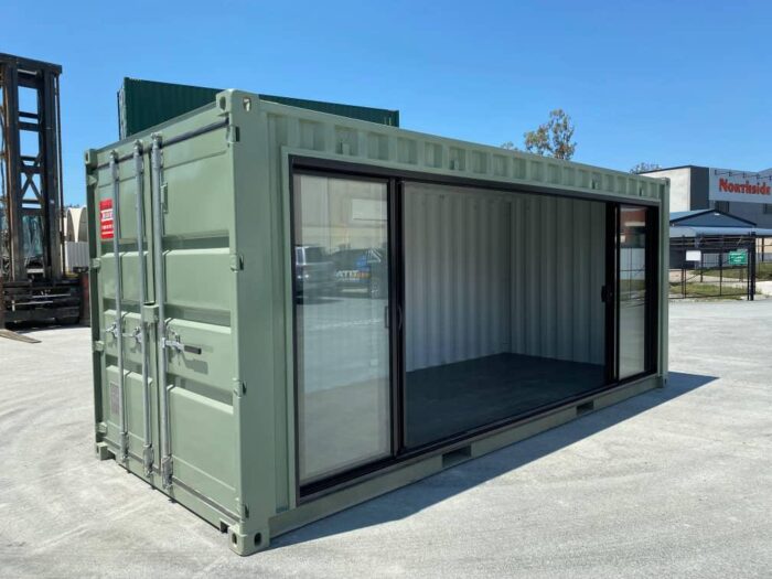 20-Fuß Bürocontainer mit seitlicher Verglasung – Bild 6