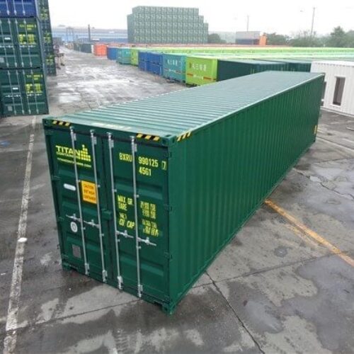 40-Fuß High Cube Lagercontainer