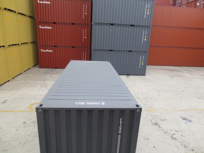 20-Fuß Seecontainer aus CORTEN-Stahl – Bild 5