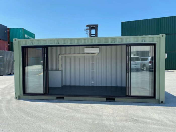 20-Fuß Bürocontainer mit seitlicher Verglasung – Bild 5