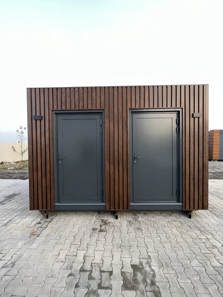 Sanitärmodul mit separater Dusche und WC – Bild 2