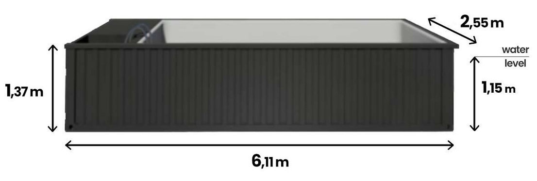 Premium-Containerpool 6,2 × 2,5 m – Bild 9