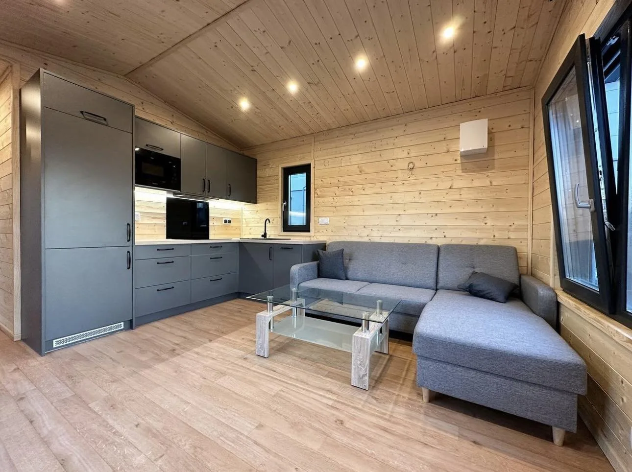Modernes Mobilheim – Maße 10,5 × 3,8 m – Bild 2