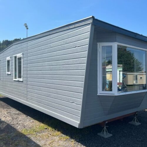 Schönes und komfortables Mobilheim – Chalet Wood Gray