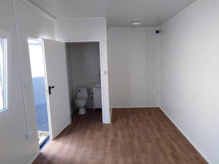 18 m² Bürocontainer mit Sanitärbereich – optimaler Komfort und hervorragende Isolierung – Bild 8