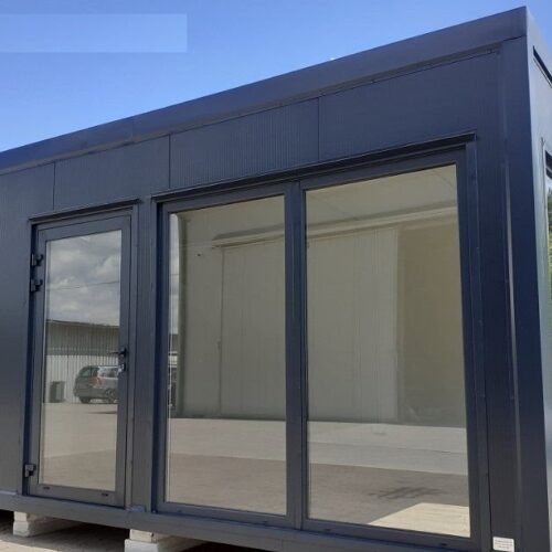 Gewerbemodul 18 m² mit Sanitärbereich