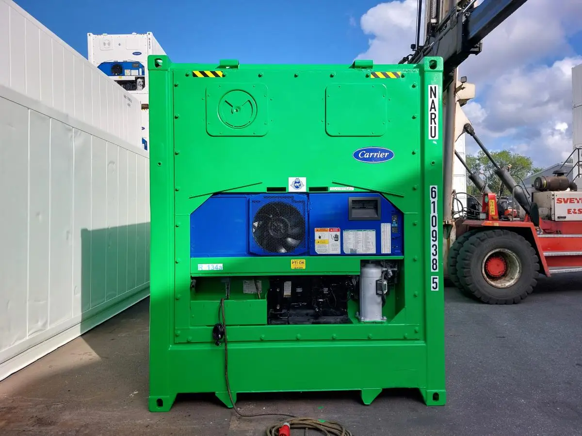 40 Fuss High Cube Kühlcontainer NARU 610938-5 – Bild 2
