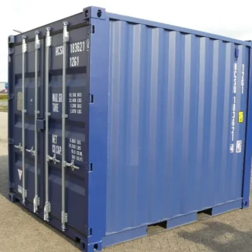 10 Fuß Standardcontainer – Blau