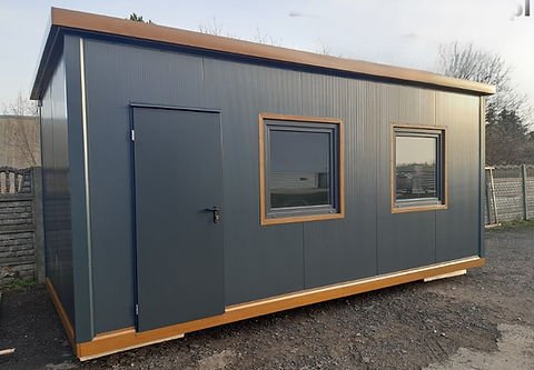 Bürocontainer 17 m² – Funktionaler und mobiler Pavillon – Bild 2